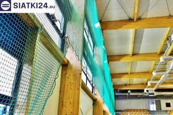 Siatki Cieszyn - Duża wytrzymałość siatek na hali sportowej dla terenów Cieszyna