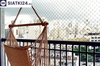 Siatki Cieszyn - Zabezpieczająca siatka ze sznurka na balkon dla terenów Cieszyna